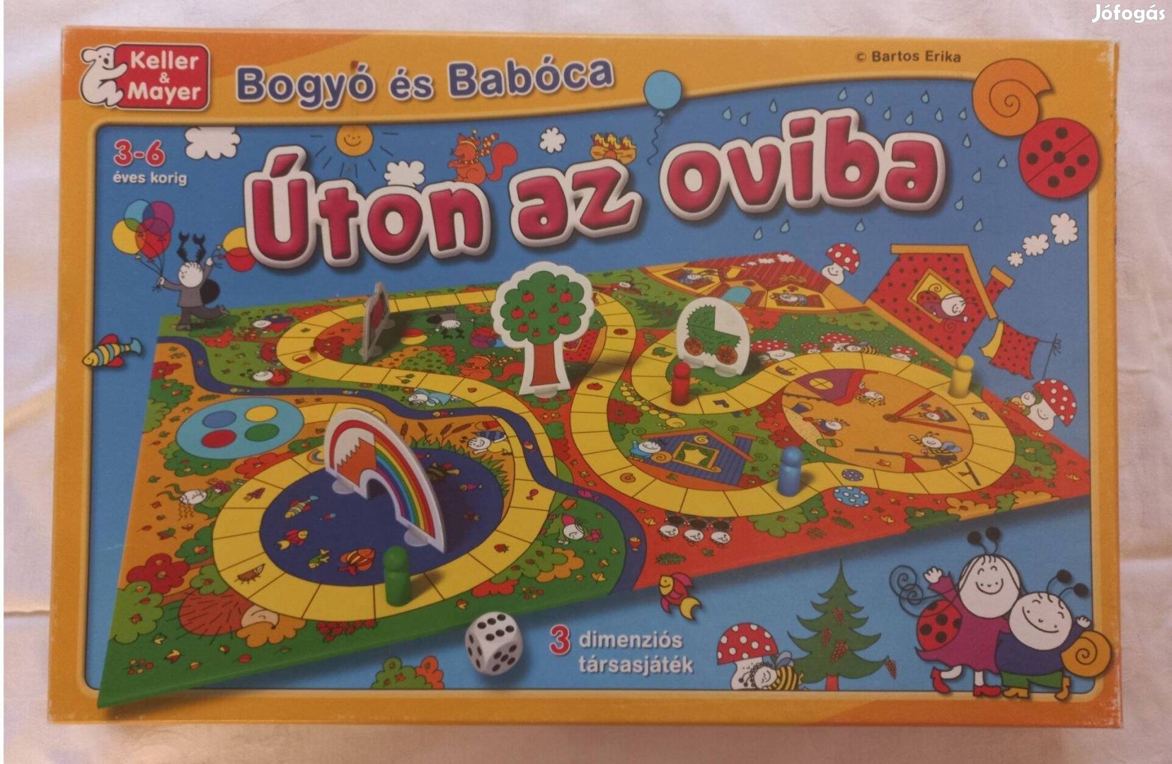 Bogyó és Babóca úton az oviba társasjáték