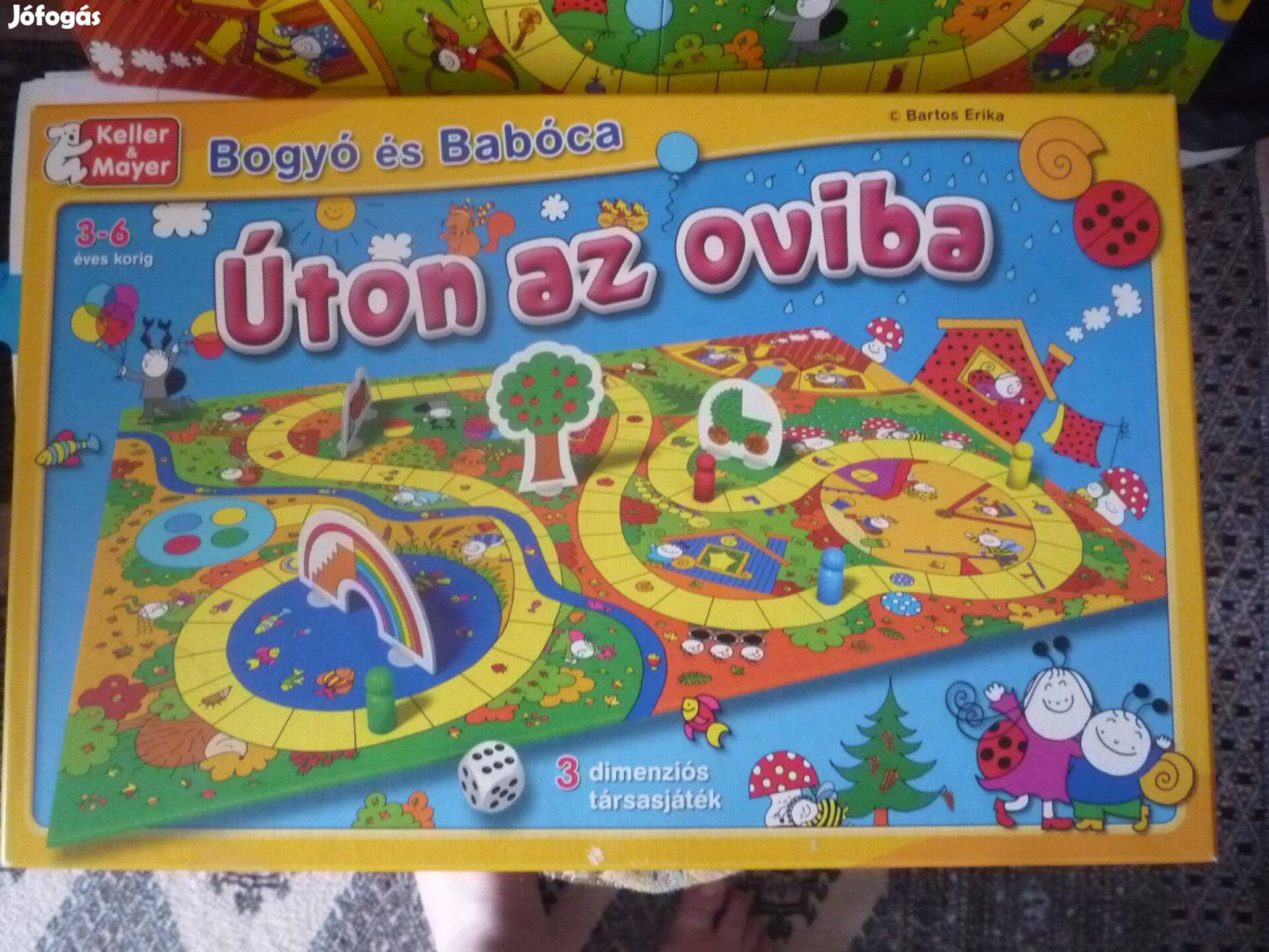 Bogyó és Babóca úton az oviba társasjáték