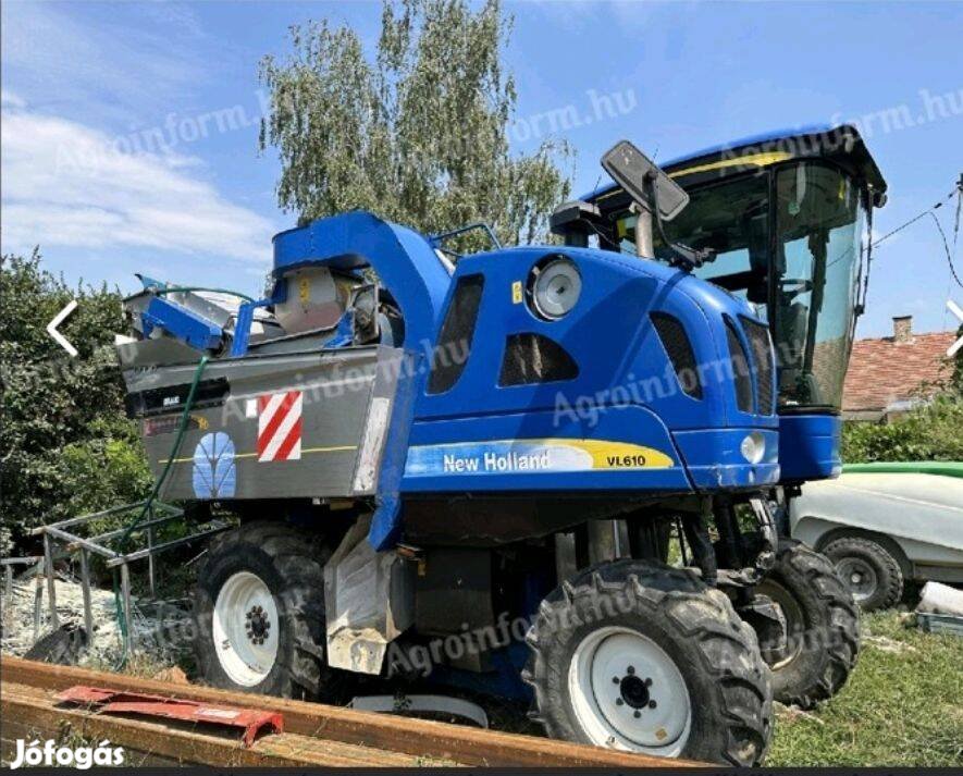 Bogyózós szőlőkombájn New Holland VL610