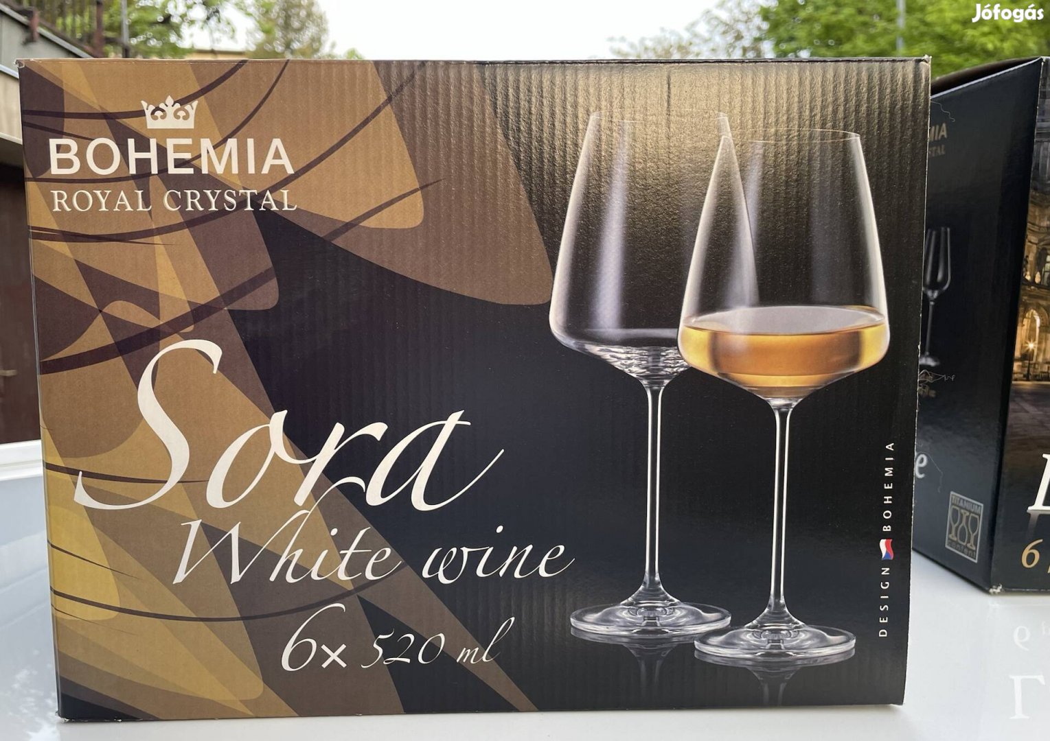 Bohemia Sora boros pohár 520ml