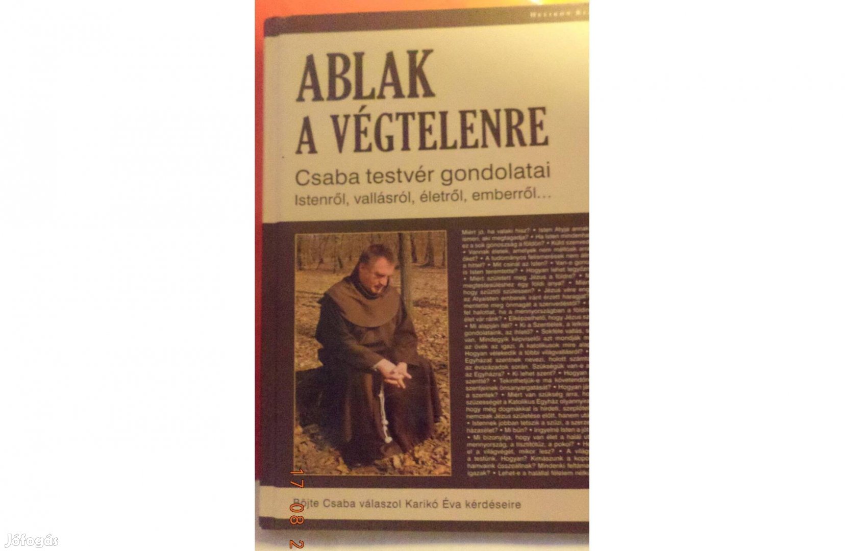 Böjte Csaba: Ablak a végtelenre
