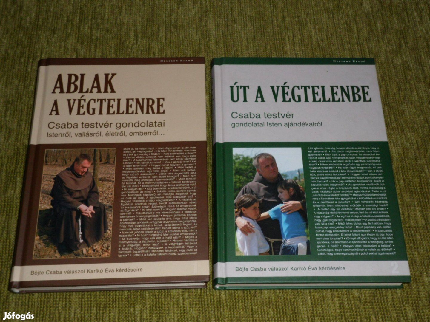 Böjte Csaba Ablak a végtelenre Út a végtelenbe - gondolatok