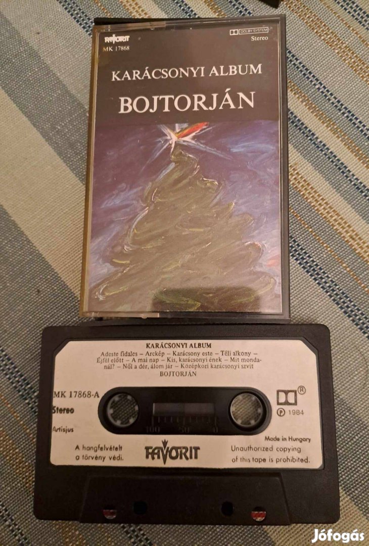 Bojtorján - Karácsonyi album kazetta