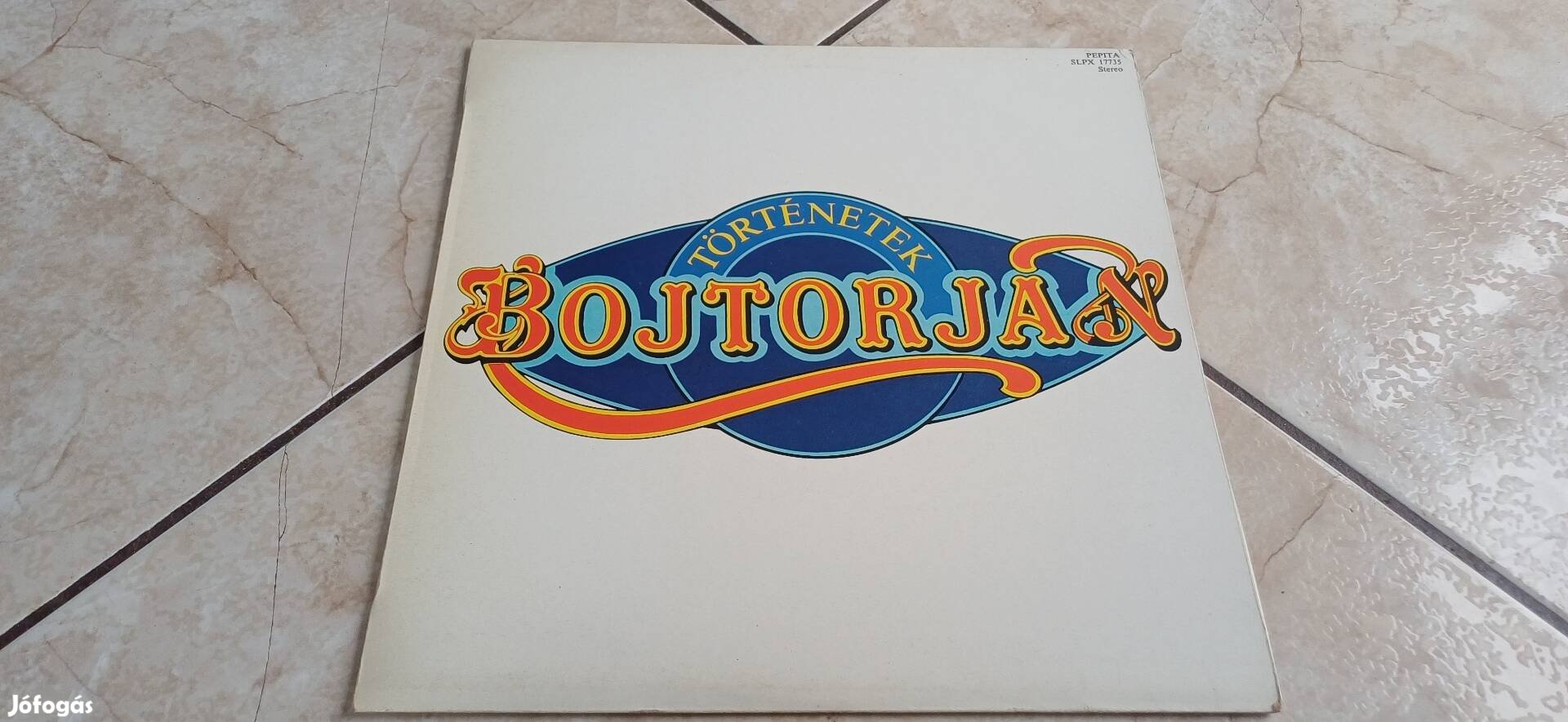 Bojtorján bakelit hanglemez