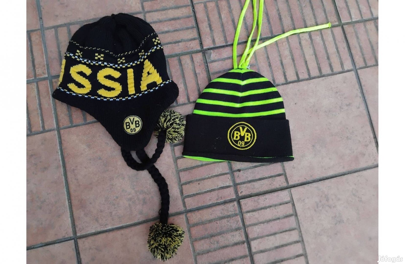 Bojtos Dortmund szurkolói télisapka 2db