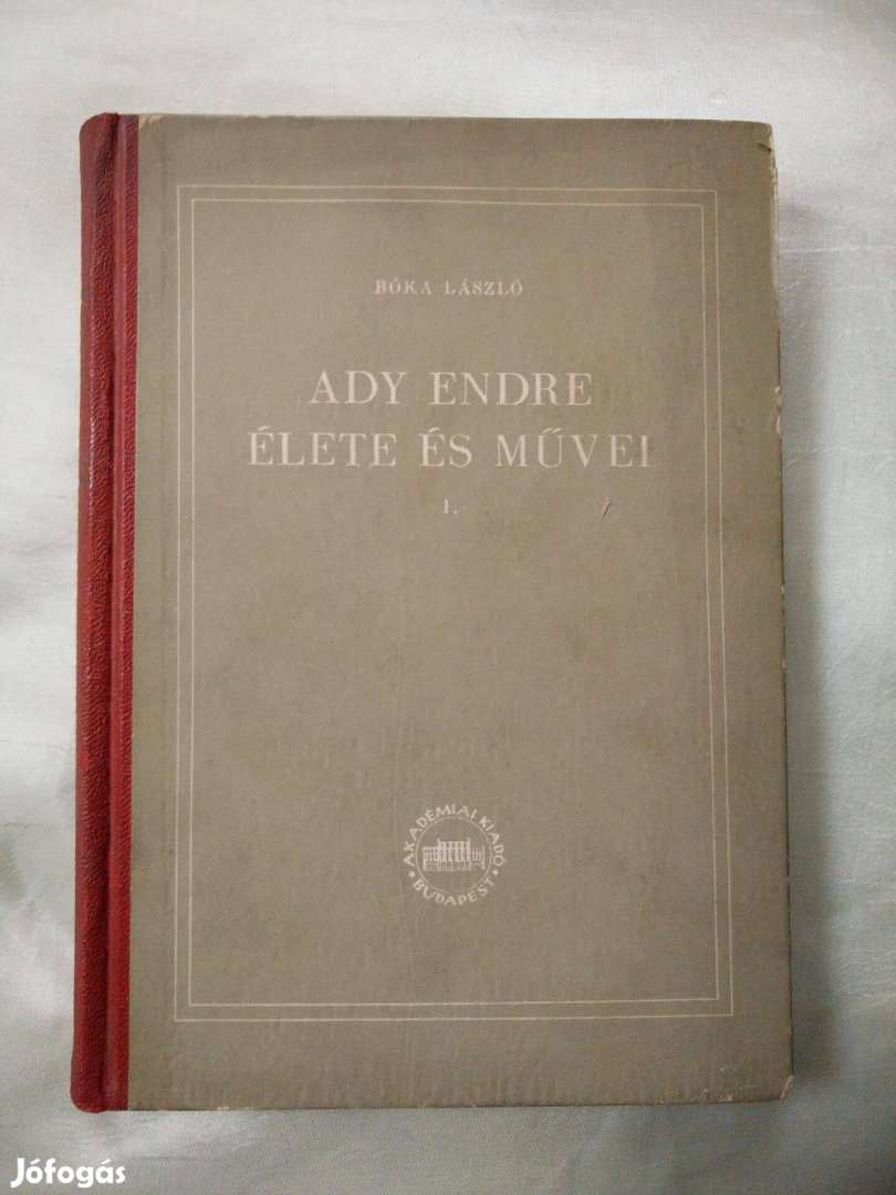 Bóka László - Ady Endre élete és művei I