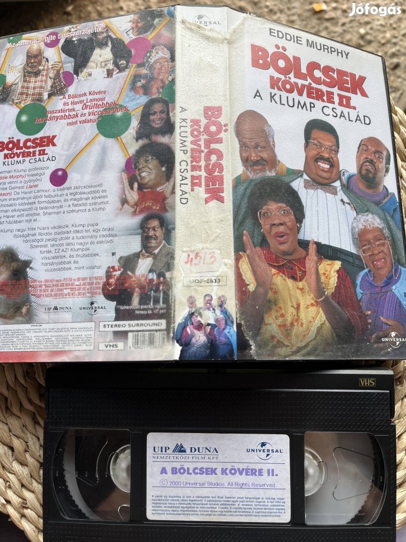 Bölcsek kövéte 2 vhs kazetta