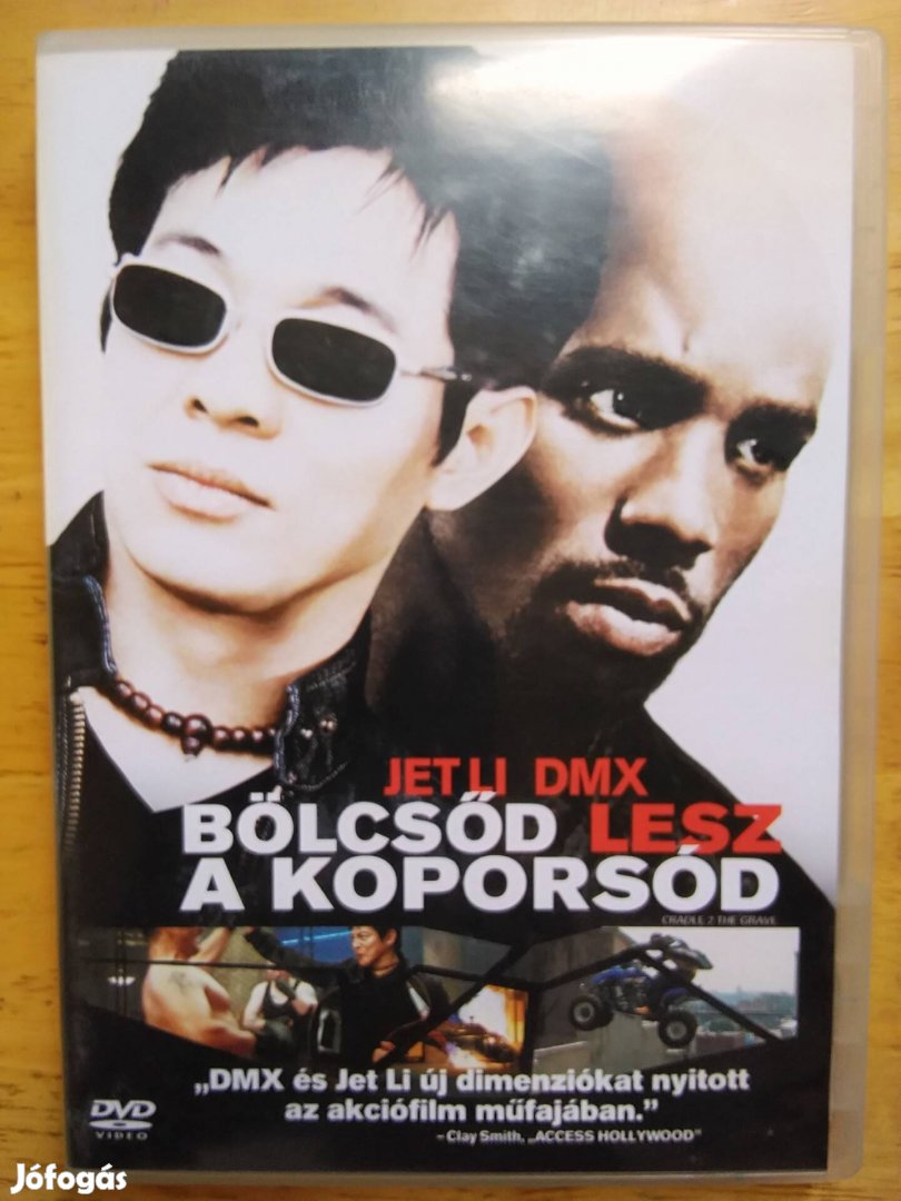 Bölcsőd lesz a koporsód újszerű dvd Jet Li 