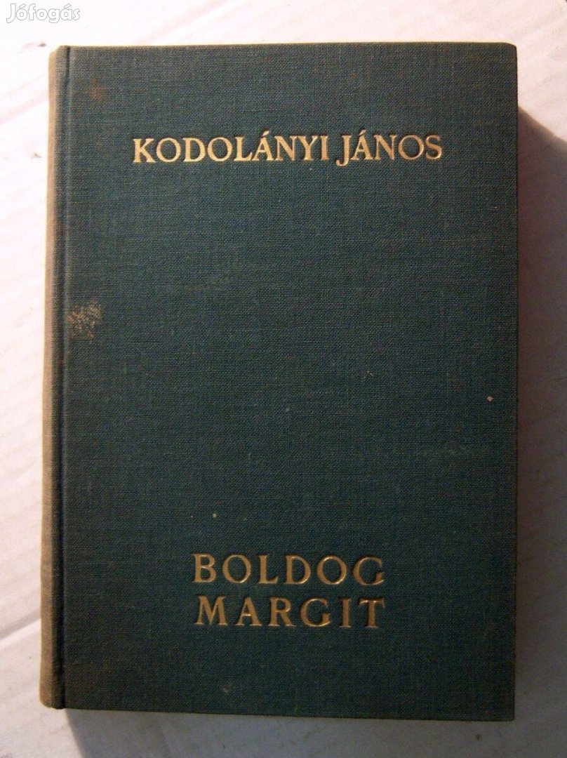 Boldog Margit (Kodolányi János) 1937 (8kép+tartalom)