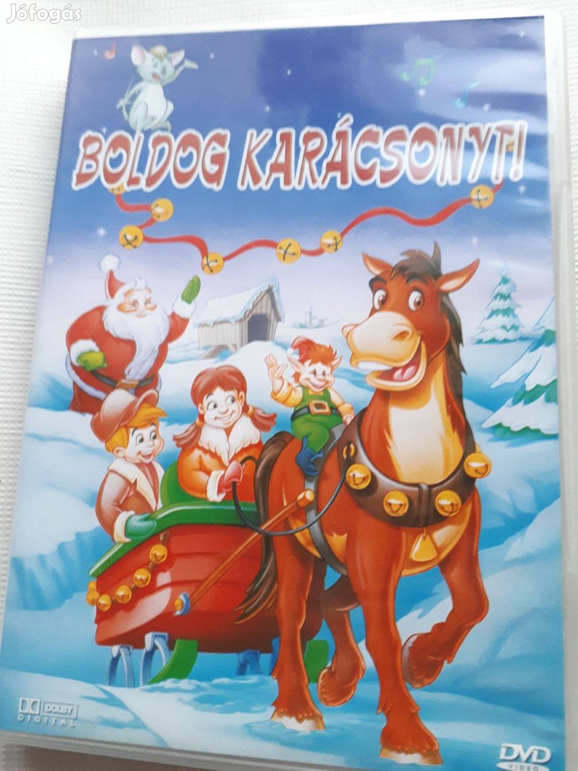 Boldog karácsonyt! karácsonyi rajzfilm DVD (posta 510 Ft)