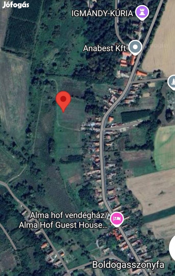 Boldogasszonyfa 2,75 HA belterületi építési telek