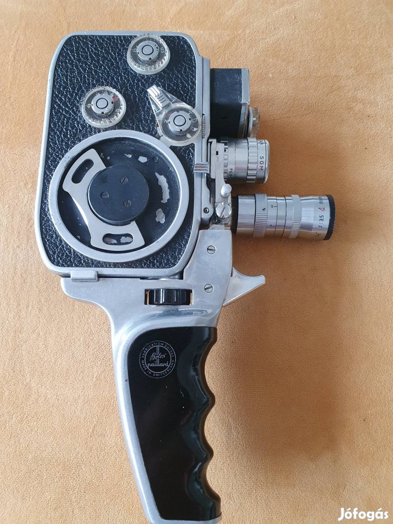 Bolex Paillard filmfelvevő kamera 