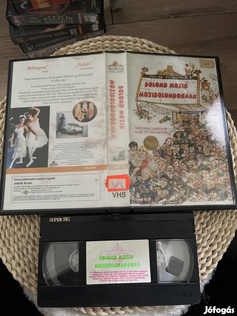 Bolond mozik mozibolondoknak vhs film