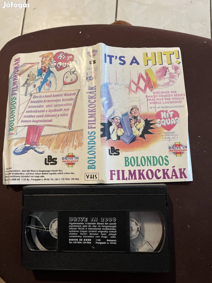 Bolondos filmkockák drive vhs