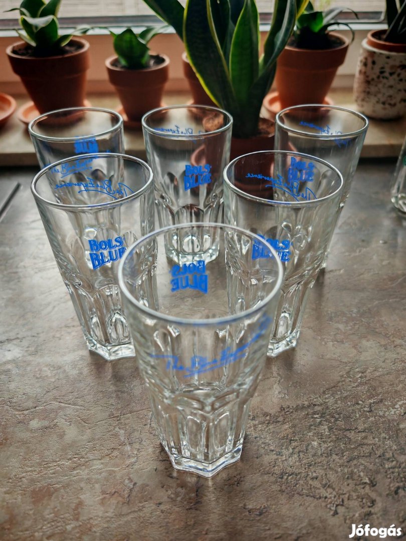 Bols Blue vizes pohár