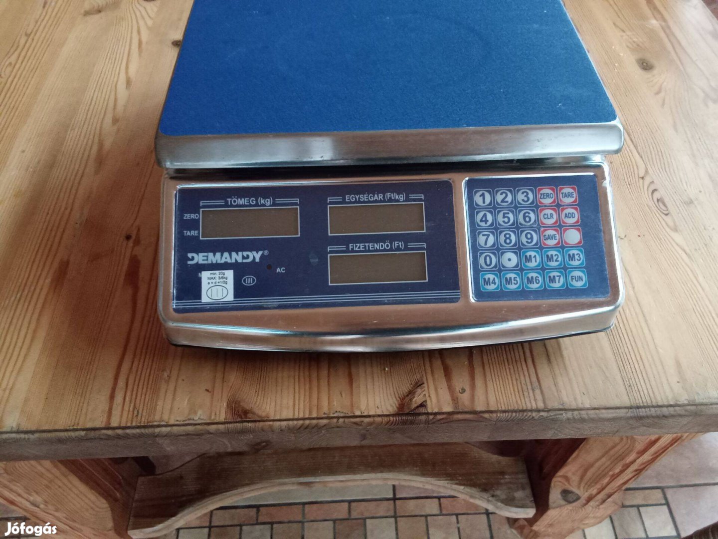 Bolti mérleg eladó