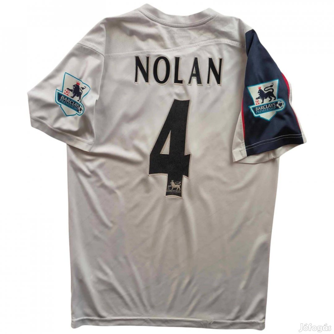 Bolton Wanderers 2005-06 Reebok hazai Kevin Nolan foci mez M-es