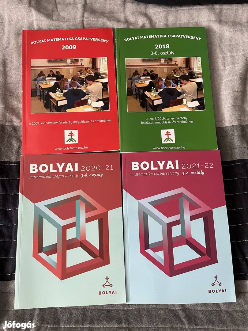 Bolyai és Zrínyi matek feladatsoros könyvek