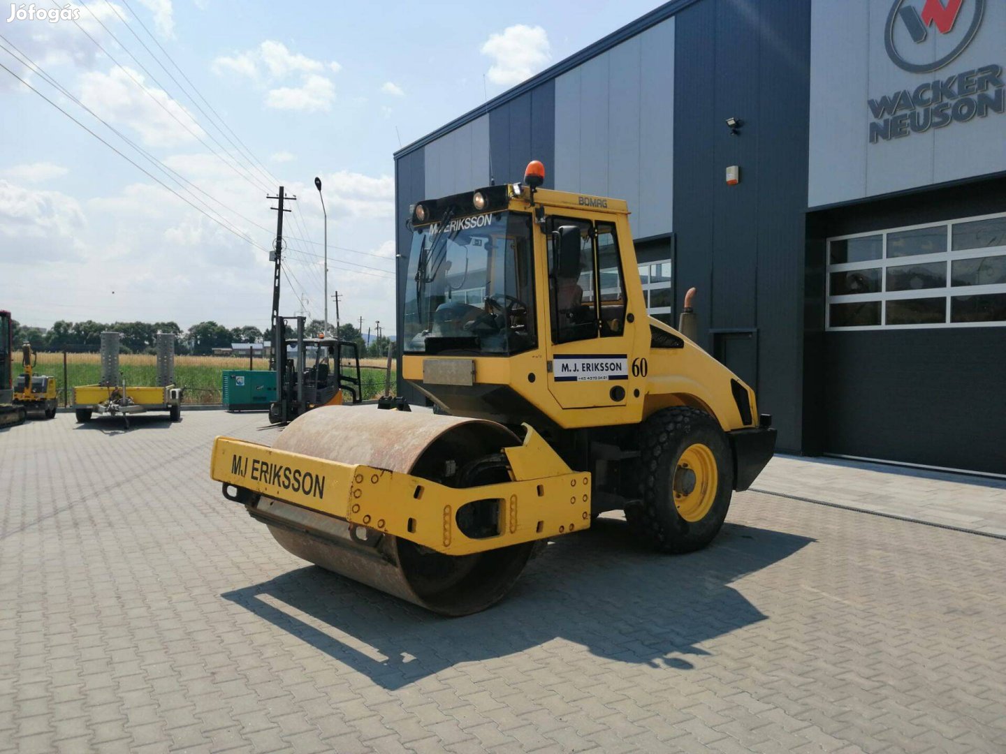 Bomag BW177-D4 vibrótomöritő, henger