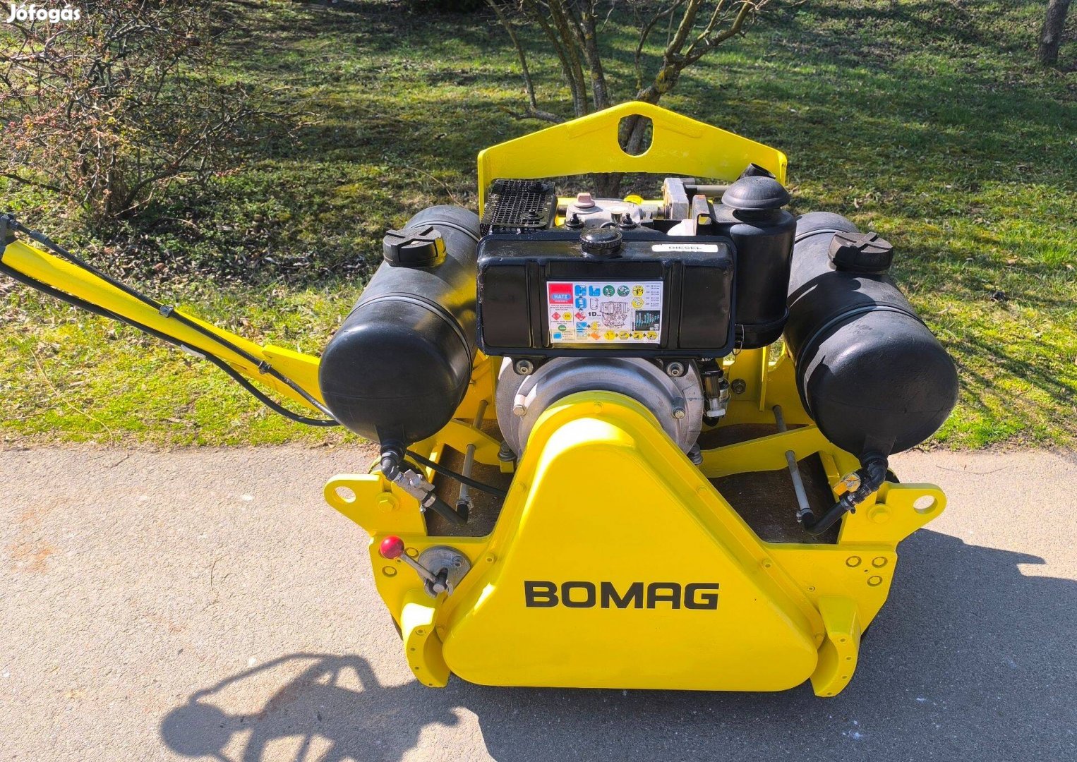 Bomag BW65S-2 Henger, Padkahenger,Vibrohenger,Hatz 1D42-es Motorral