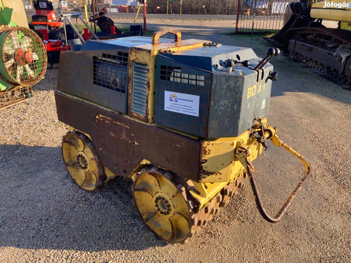 Bomag BW65T 1.26 tonnás henger eladó