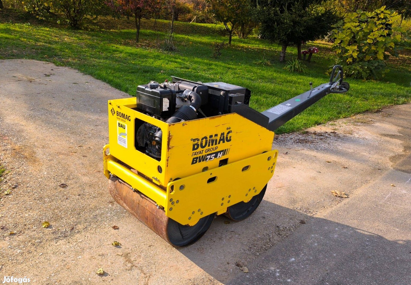 Bomag BW75H Vibrós Padkahenger