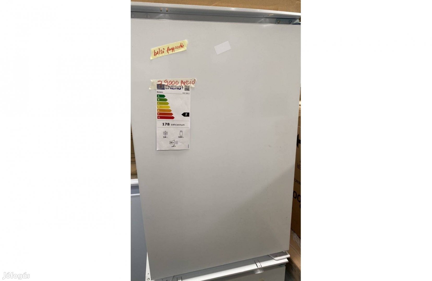 Bomann KSE 7805.1 beépíthető hűtőszekrény