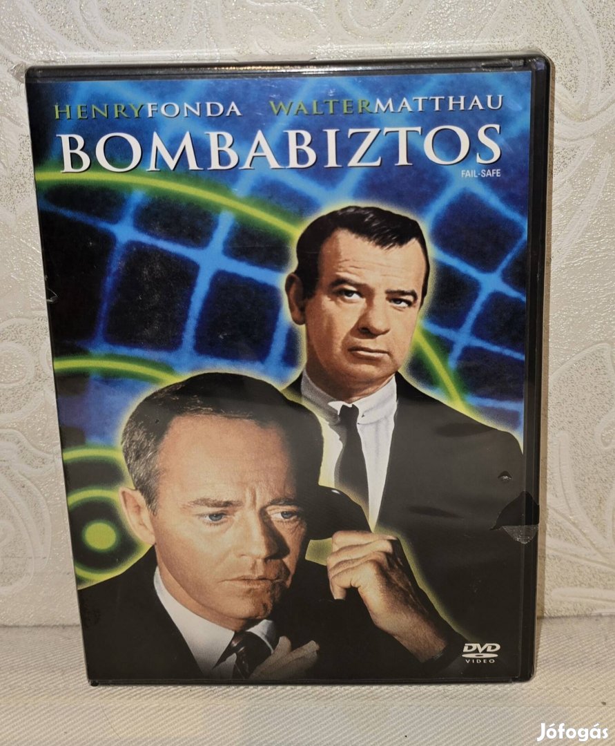 Bombabiztos DVD (1963,Henry Fonda,Walter Matthau)