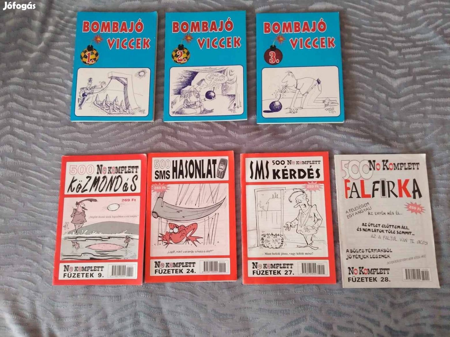 Bombajó Viccek és 500 NO Komplett kiadványok