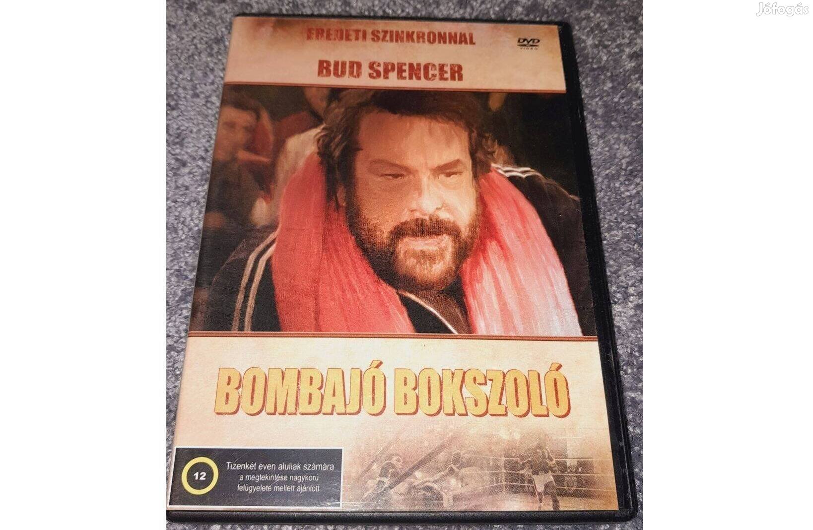 Bombajó bokszoló DVD (1982) Szinkronizált karcmentes lemez Bud Spencer