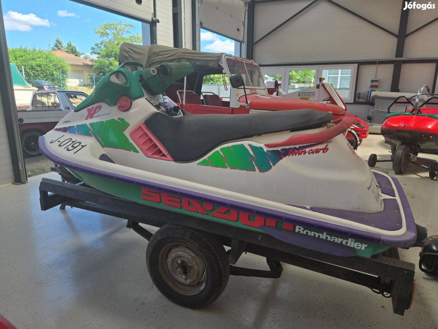 Bombardier jet-ski