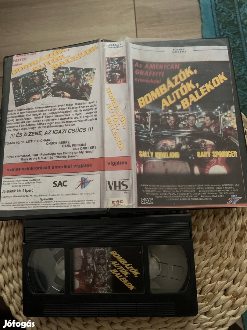 Bombázók balekok autók vhs m film