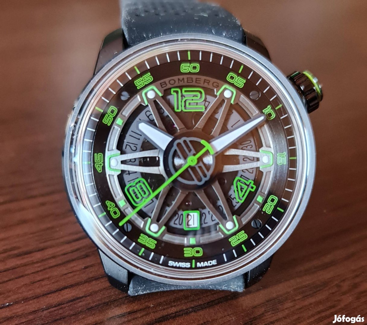 Bomberg BB-01 automata óra!