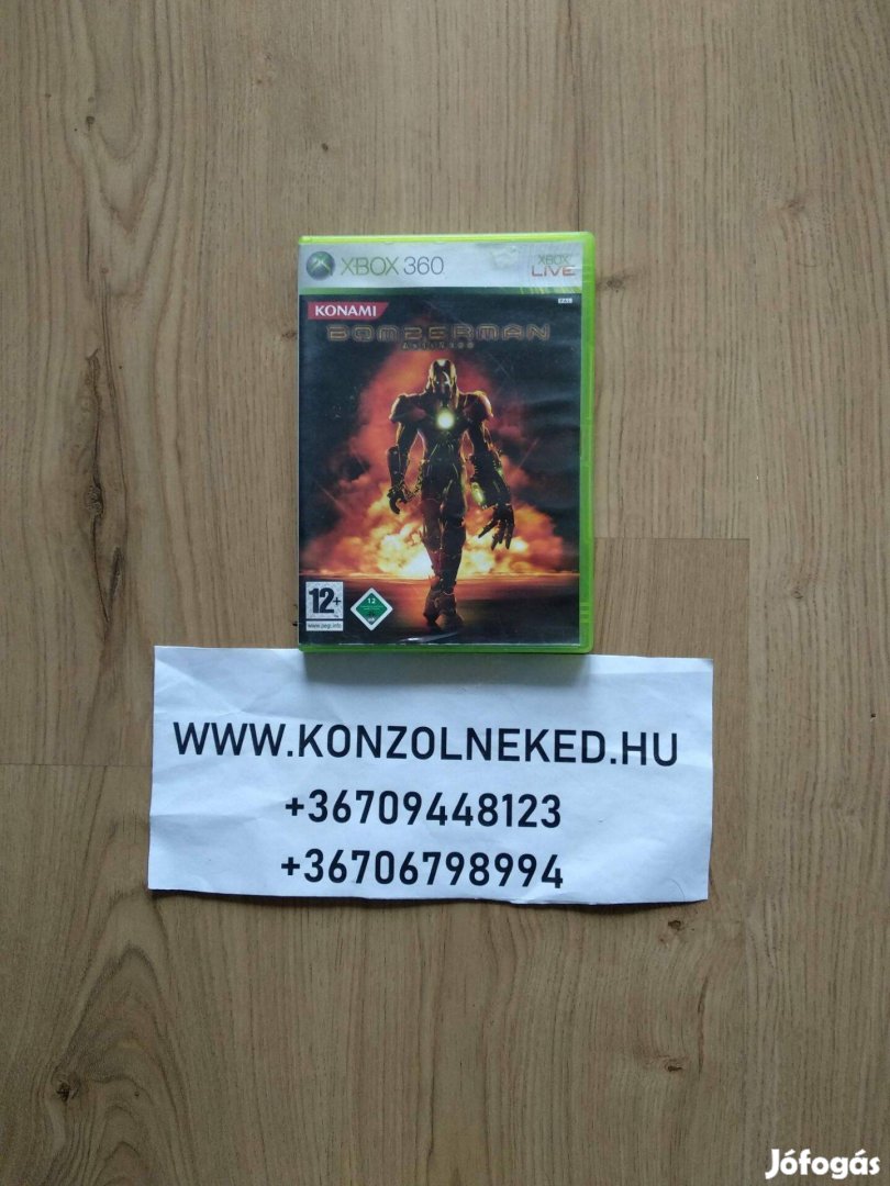 Bomberman Act Zero eredeti Xbox 360 játék