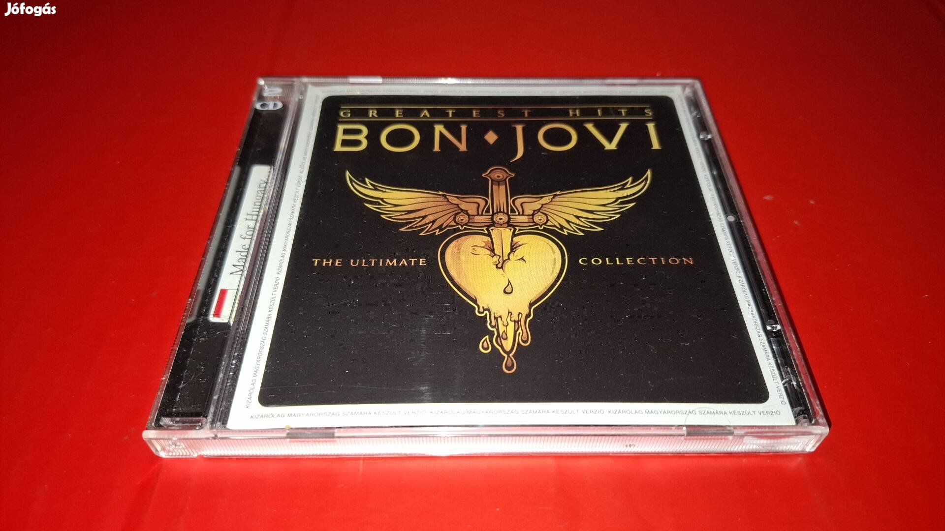 Bon Jovi Greatest hits The Ultimate dupla Cd ( Magyar ) 2010