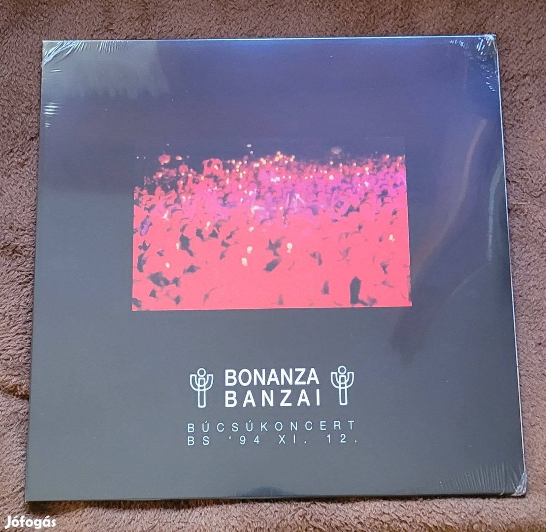 Bonanza Banzai Búcsúkoncert limitált Piros LP