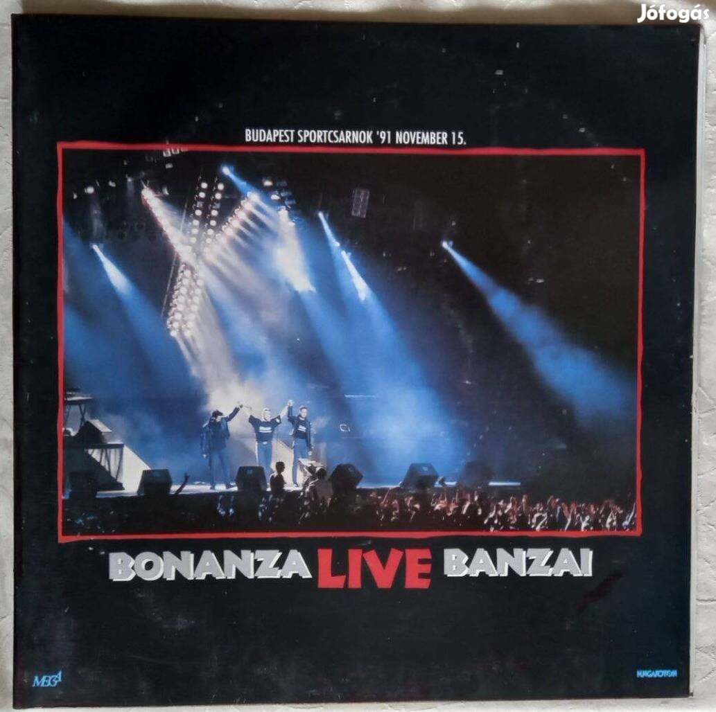 Bonanza Banzai Koncer lemeze LP bakelit