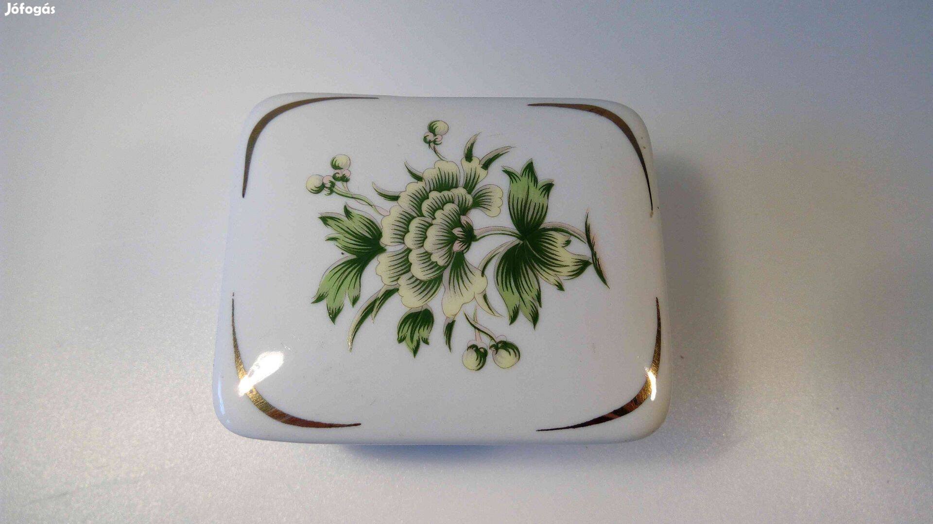 Bonbonier Hollóházi porcelán bonbonier ékszertartó Doboz