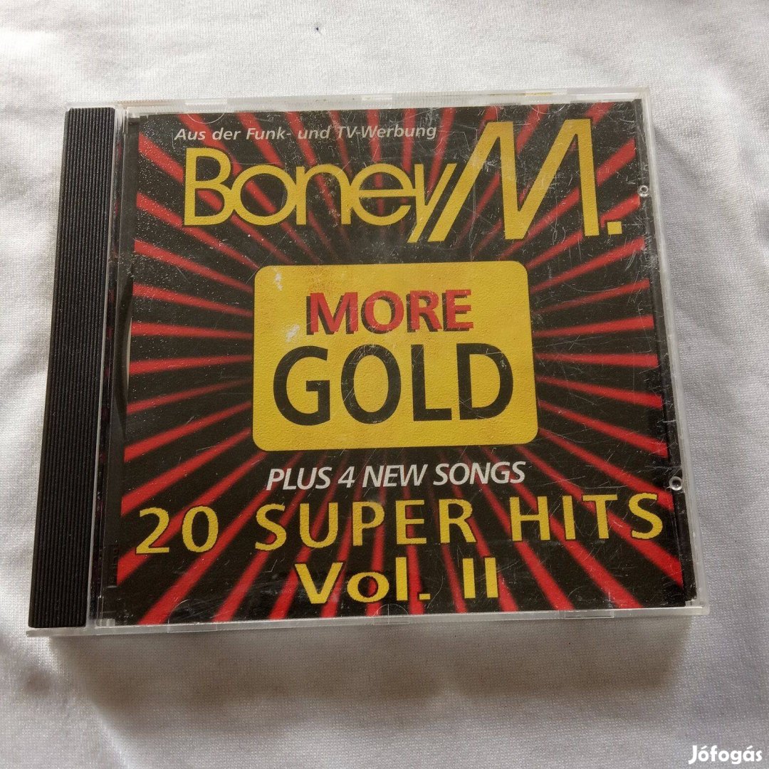 Boney M. More Gold - 20 Super Hits karcmentes német nyomású cd