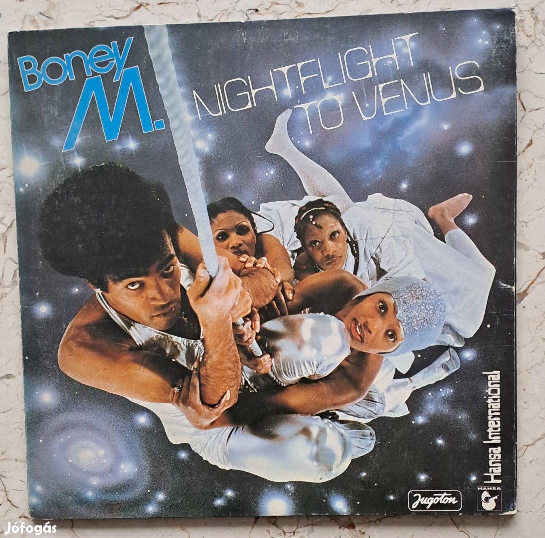 Boney M : Nightflight to fligh című bakelit lemeze  