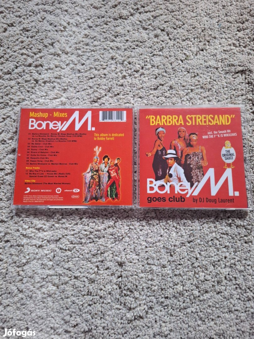 Boney M. goes club by DJ Doug Laurent - Barbra Streisand Cd