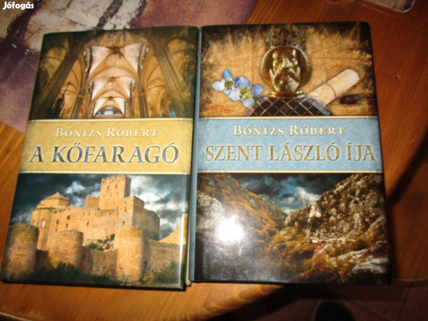 Bónizs Róbert Kőfaragó történelmi regény eladó