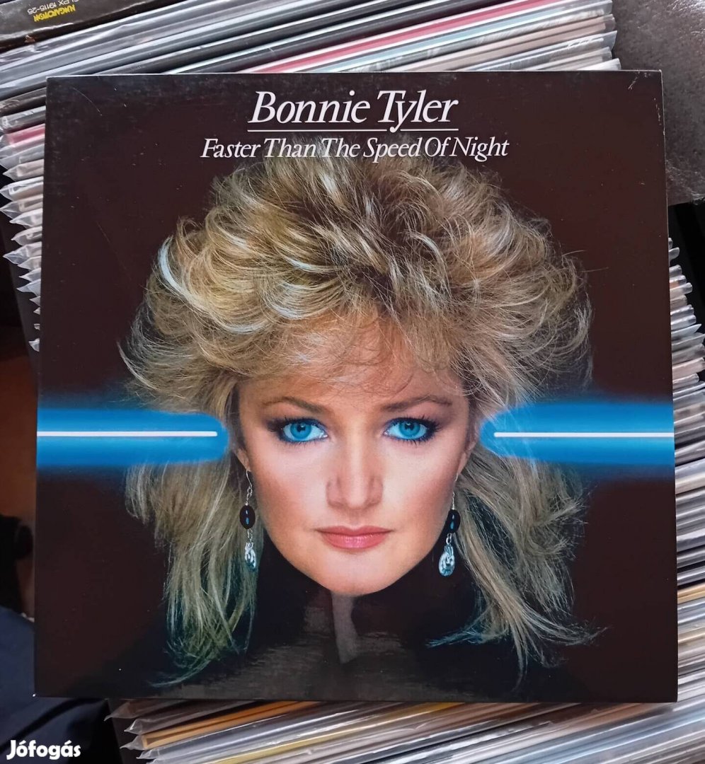 Bonnie Tyler-Faster Than The Speed Of Night Szines  bakelit lemez