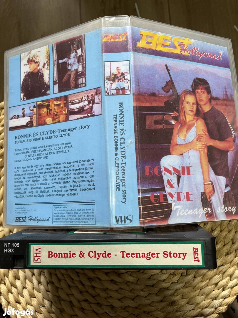 Bonnie és Clyde vhs m