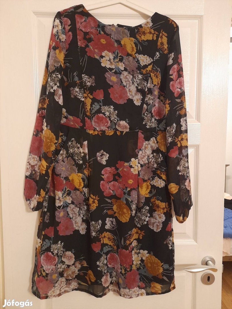 Bonprix színes virágos 40/42 méretű ruha