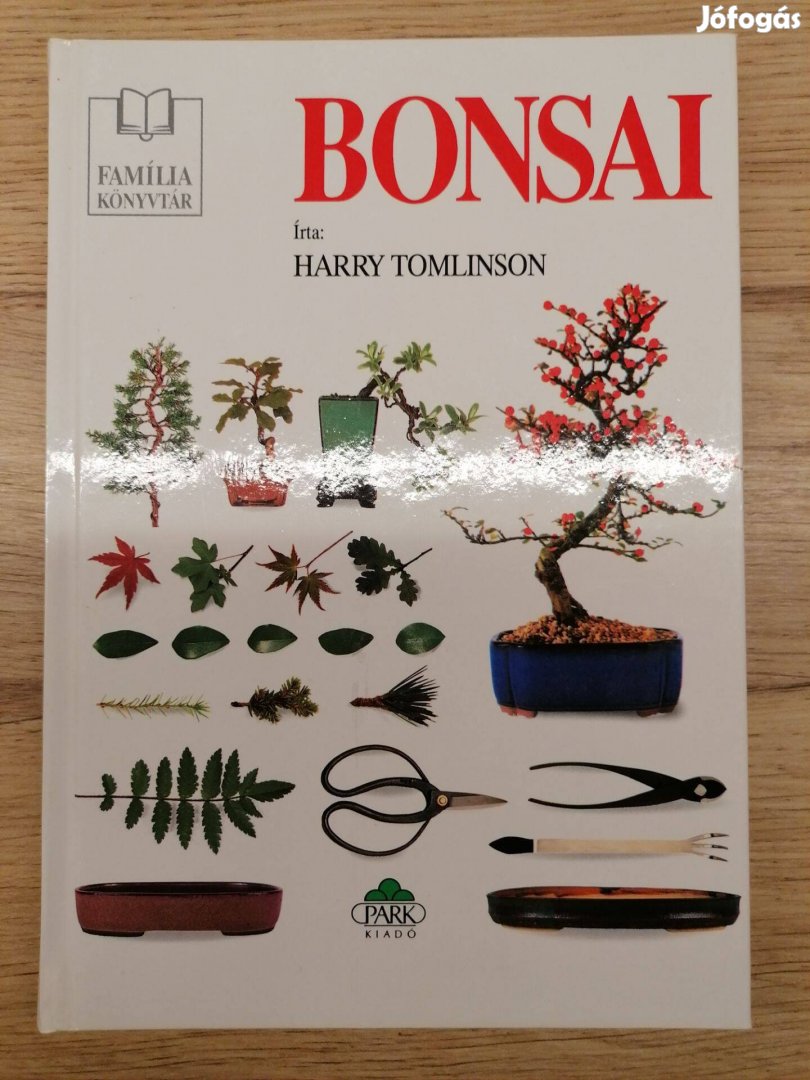 Bonsai könyv Harry Tomlinson