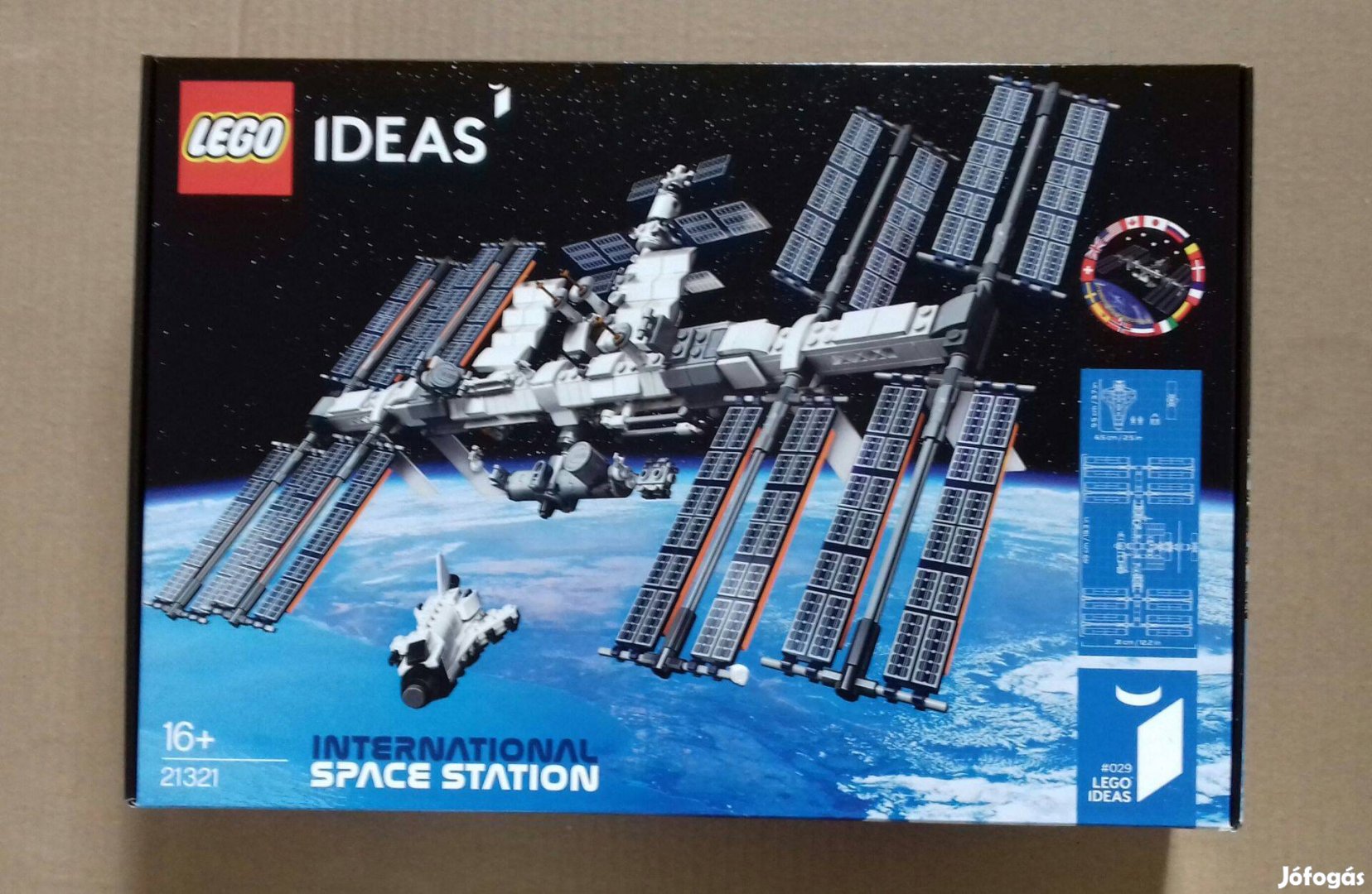 Bontalan LEGO Ideas 21321 Nemzetközi űrállomás. Utánvét GLS Foxpost Po