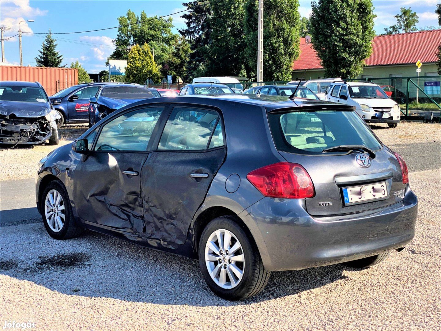 Bontásos: Toyota Auris 2.0 E150 D4D 2007es Executive bal hátsó sárvédő