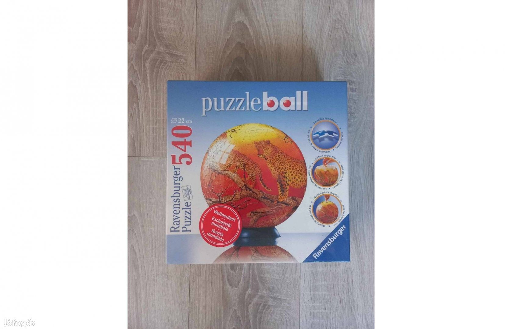 Bontatlan 3D Gömb Puzzle / Gömb Kirakó - 540 db - kiváló ajándék!