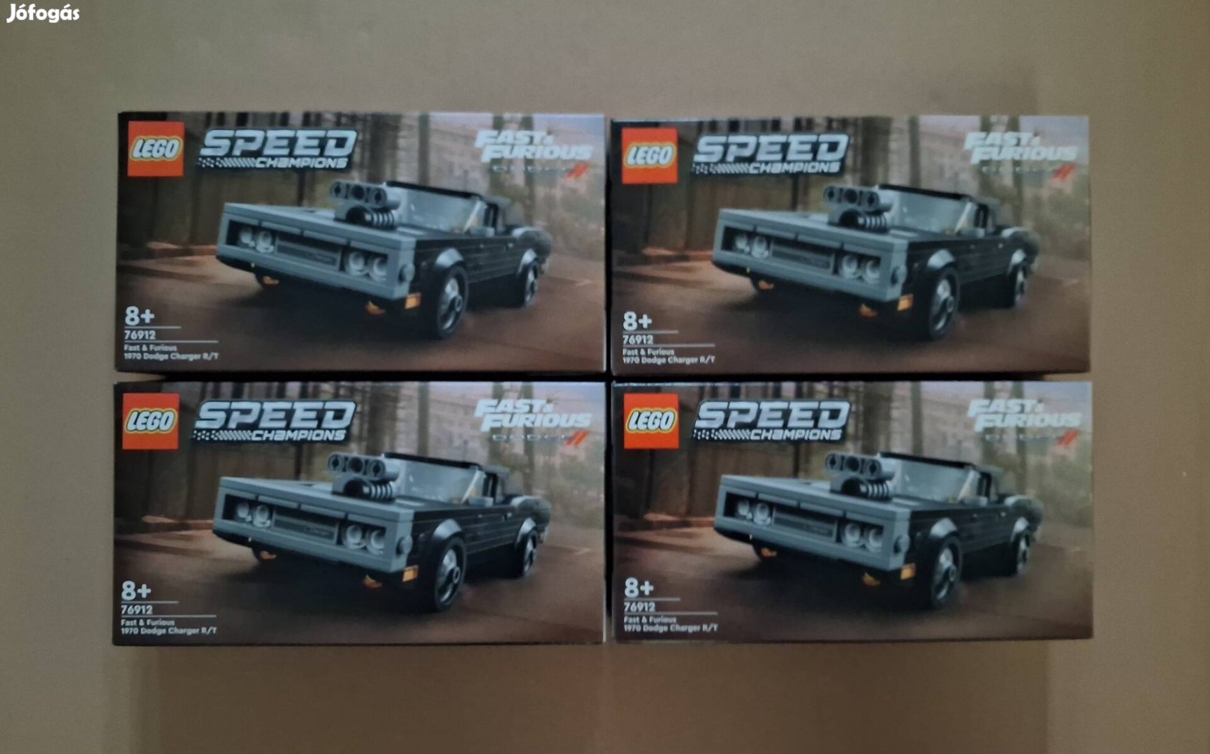 Bontatlan 4 db Speed Champions LEGO 76912 Dodge Charger